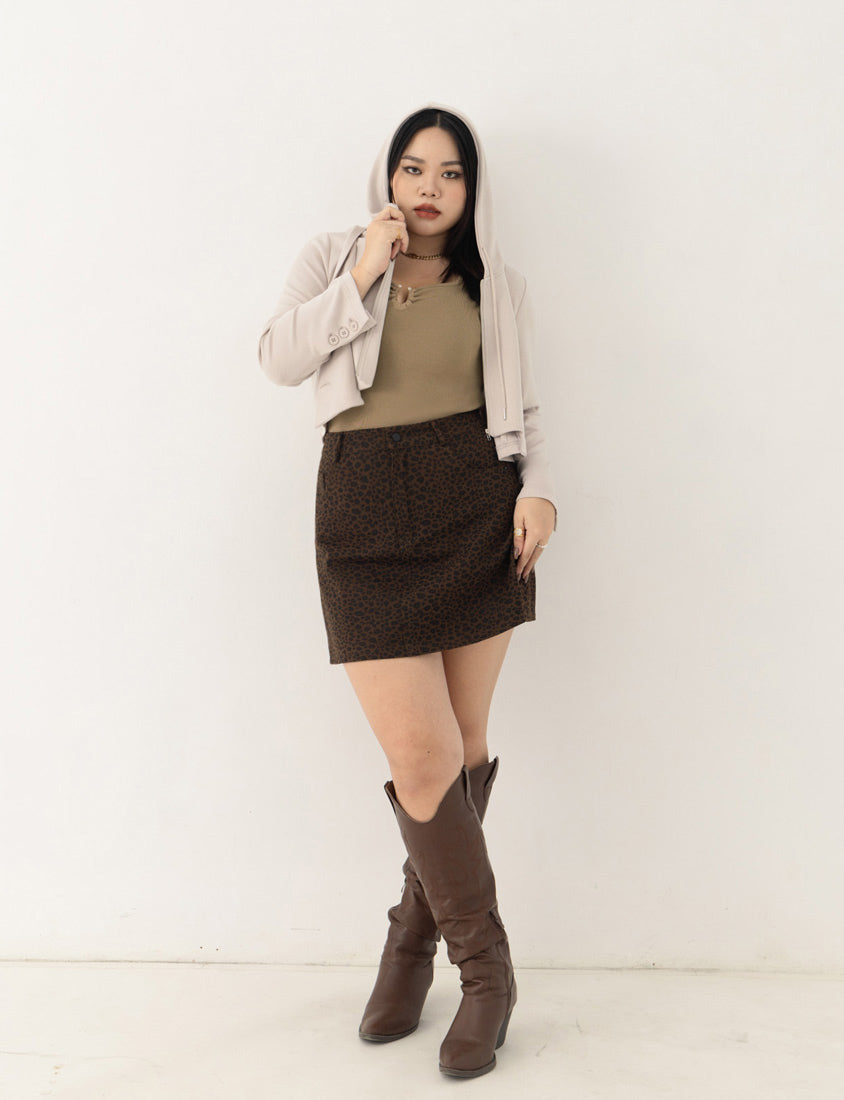 MUA! Sexy Ruched Knit Ring-Detail Plus Size Knit Cami