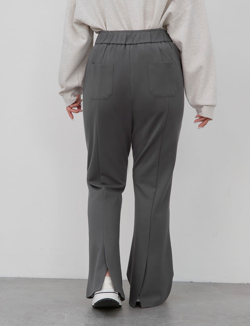 Crowds' Favorite Ultra-Stretch Leg-lengthening Roman Plus Size Flared Pants