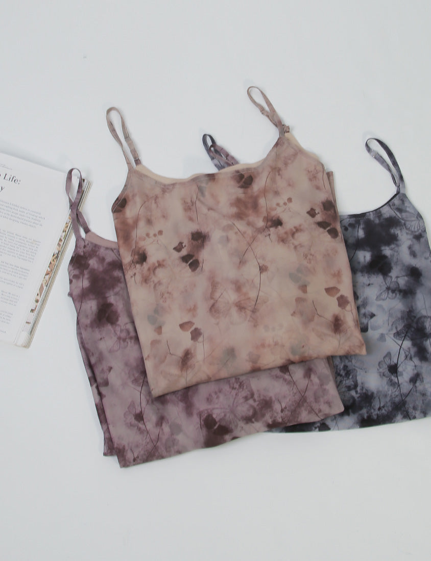 MUA! Sheer Adjustable Tie-Dye Plus Size Maxi Dress