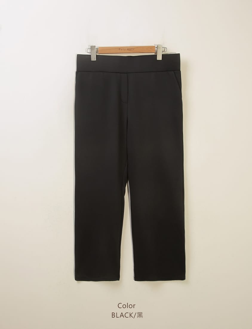 MISS. Waist-Sculpting Slimming Plus Size Straight Tailored Pants