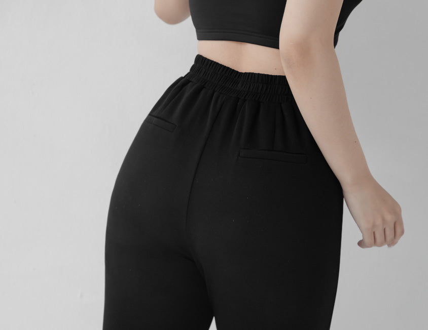 COOL PRO+ Space Cotton Plus Size Slimming Pants (Cropped)
