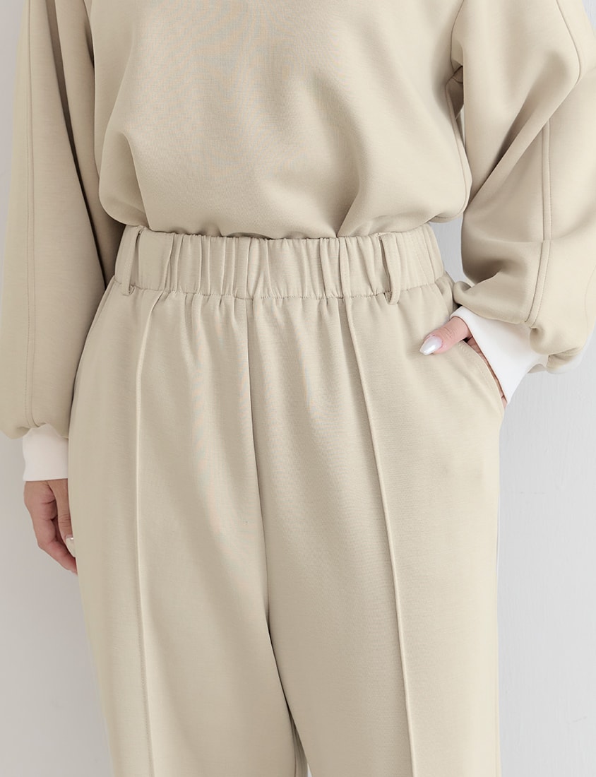 Slimming Cloud Cotton High Waist Plus Size Wide Leg Pants