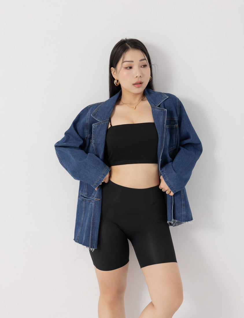 Pobra Tencel Wool Plus Size Bandeau Bra Top (With Padding)