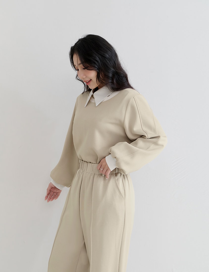 Slimming Cloud Cotton High Waist Plus Size Wide Leg Pants