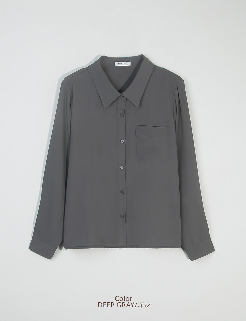 Versatile Wrinkle-Resistant Oversized Plus Size Long Sleeve Shirt (Unisex)