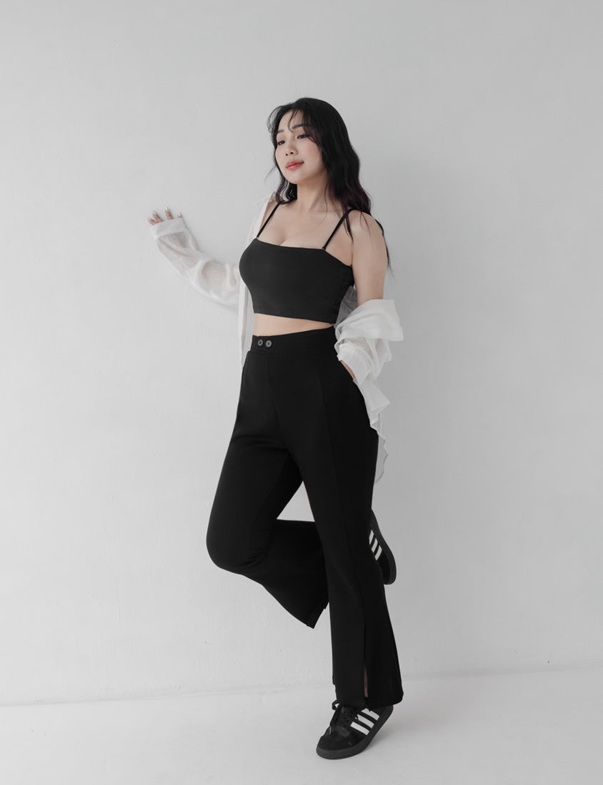 COOL PRO+ Space Cotton Plus Size Slimming Pants (Cropped)