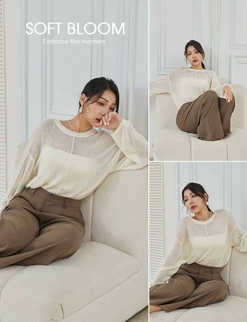 MISS. Pear-Shaped Friendly! Perfect Fit Wrinkle Resistant Straight Cut Trousers