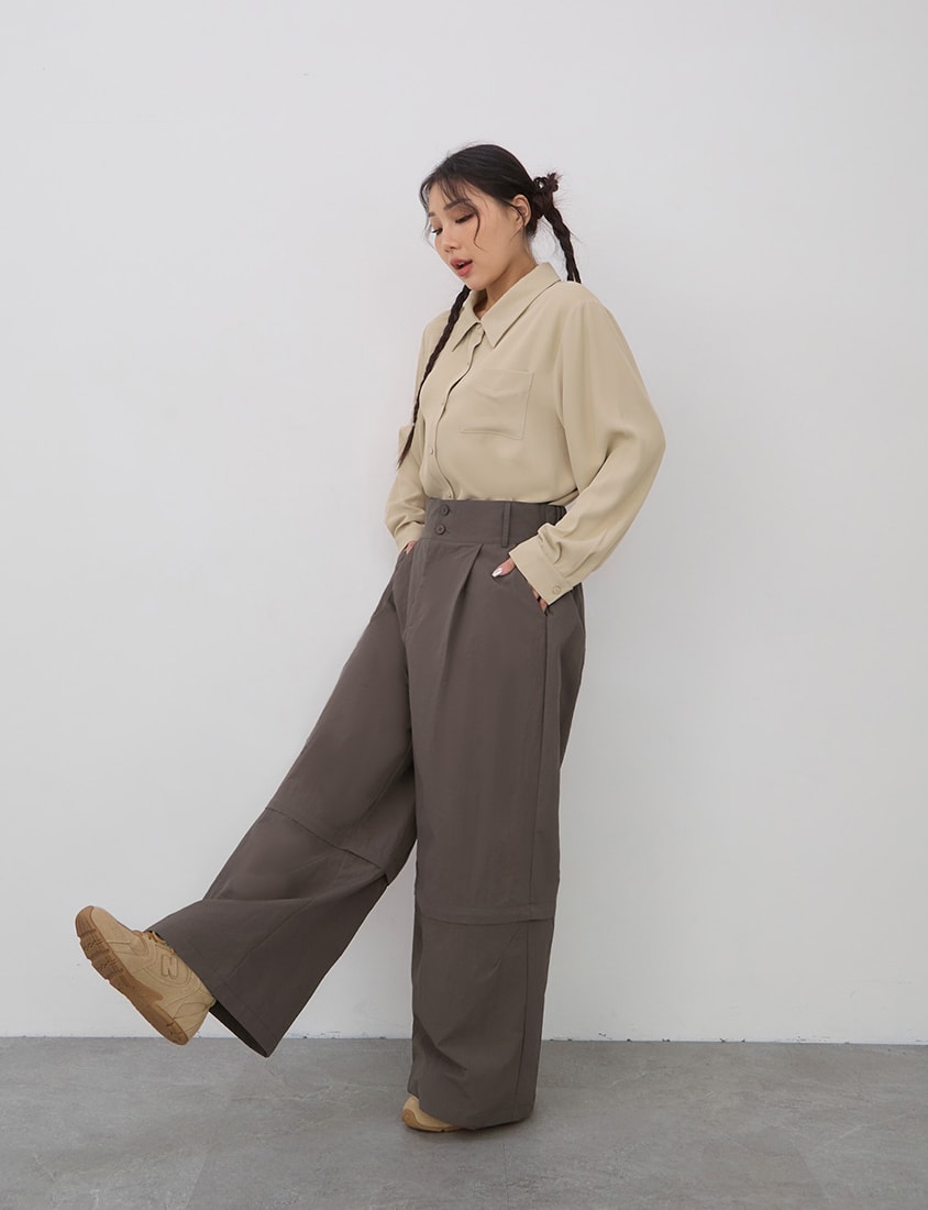 Versatile Wrinkle-Resistant Oversized Plus Size Long Sleeve Shirt (Unisex)