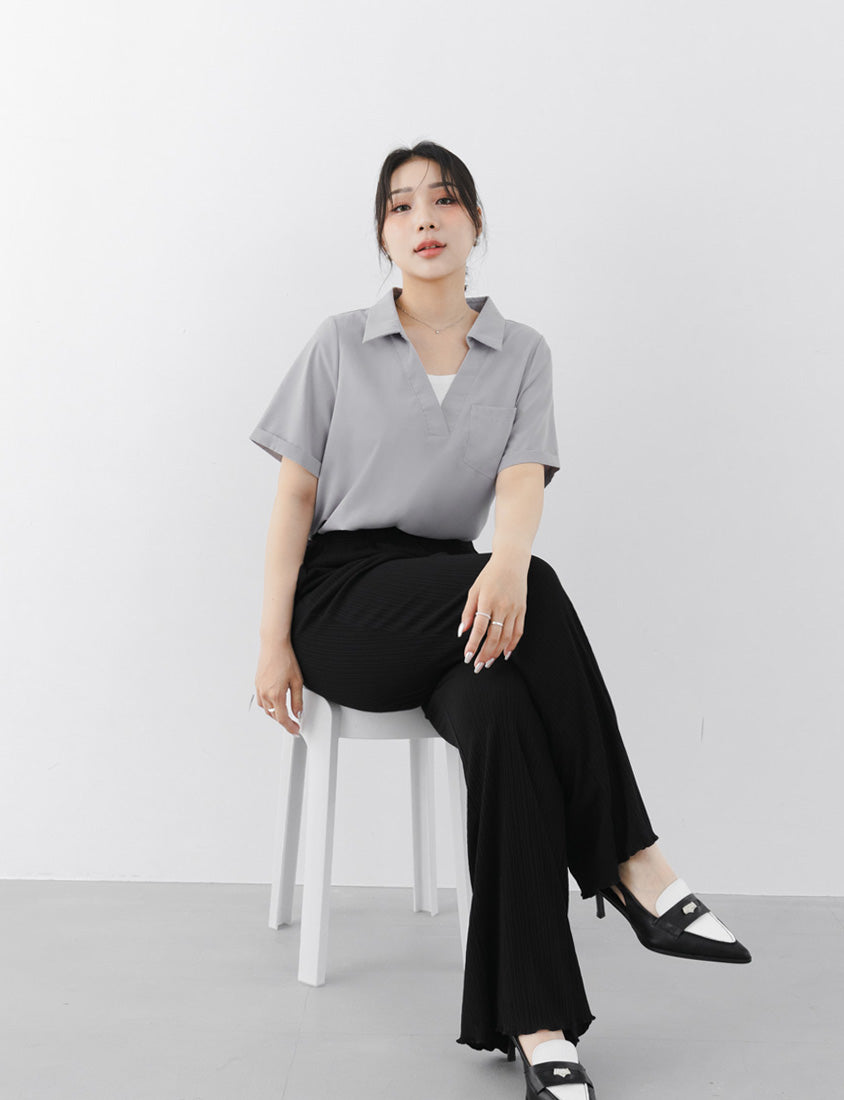 MISS. Ultra Stretch Ribbed Plus Size Slimming Pants