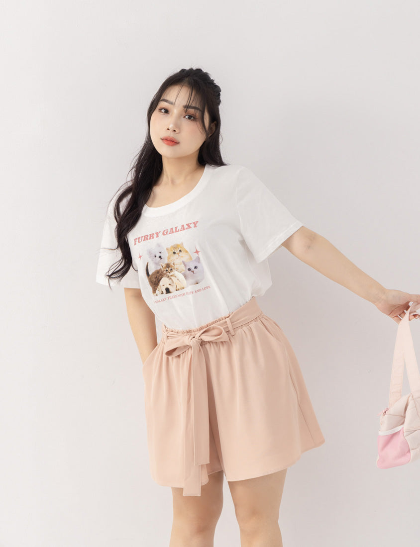Adorable Pets Planet Plus Size Graphic Tee