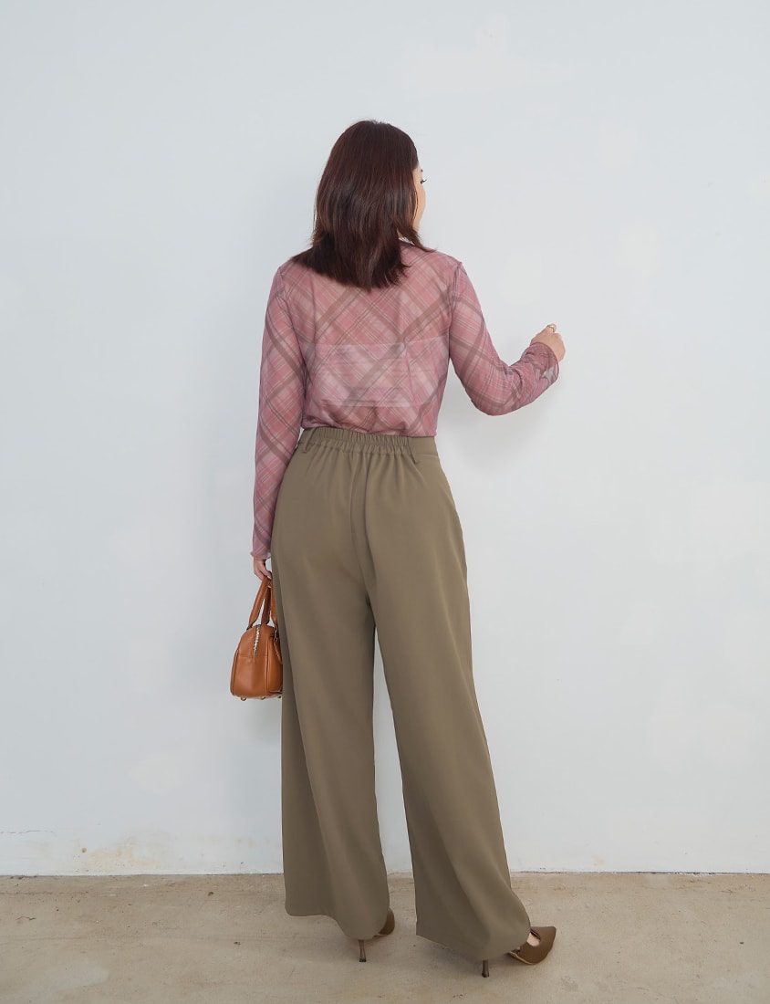 MISS. Standard Perfect Fit Wrinkle Resistant Straight Cut Trousers