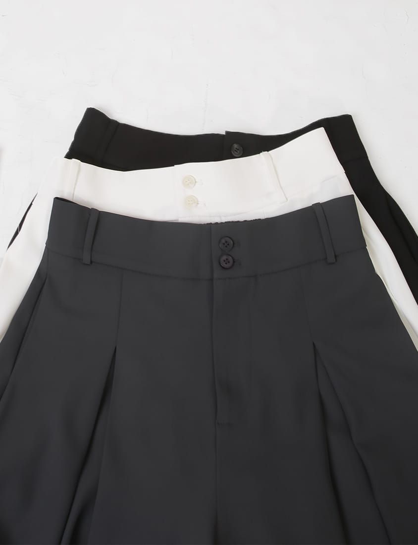 MISS. High Waist Pleated Tummy Flattering Plus Size Tailored Pants