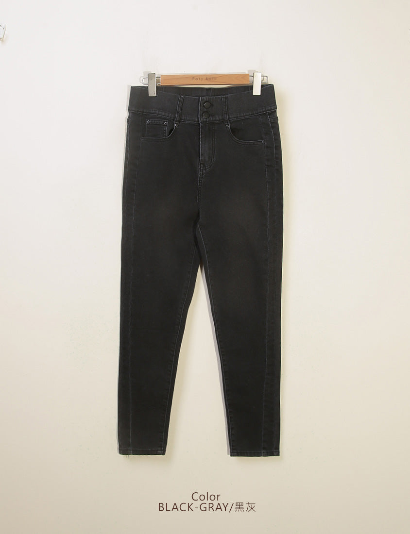 Tummy Flattering Plus Size Slimming Jeans