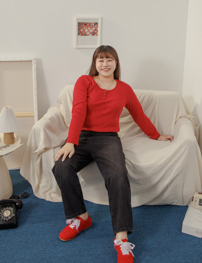 Apple-Shaped Friendly! Perfect Fit Plus Size Boyfriend Jeans