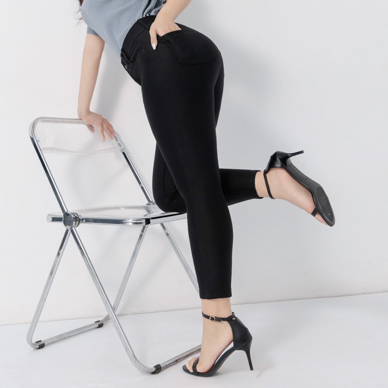 Perfect Proportion Anti-Pilling Stretch Plus Size Pants (Petite Length)