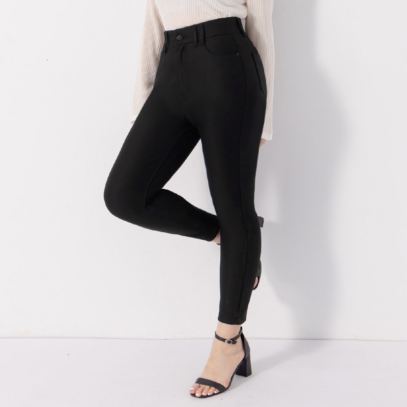 Perfect Proportion Anti-Pilling Stretch Plus Size Pants (Regular Length)