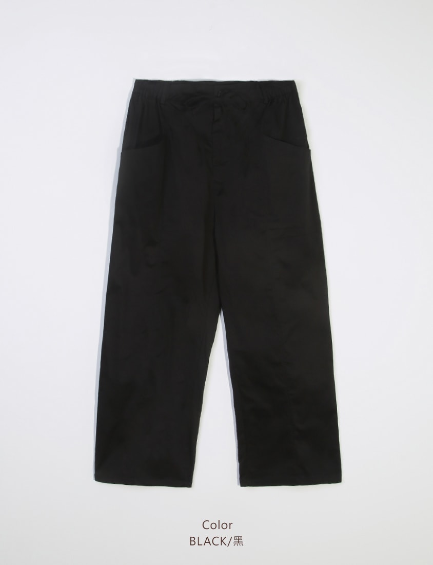 Utility Side-Tie Big Pocket Plus Size Boyfriend Pants