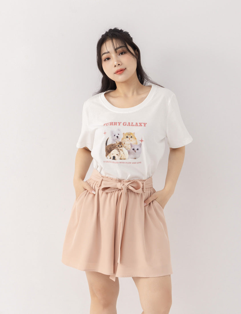 Adorable Pets Planet Plus Size Graphic Tee