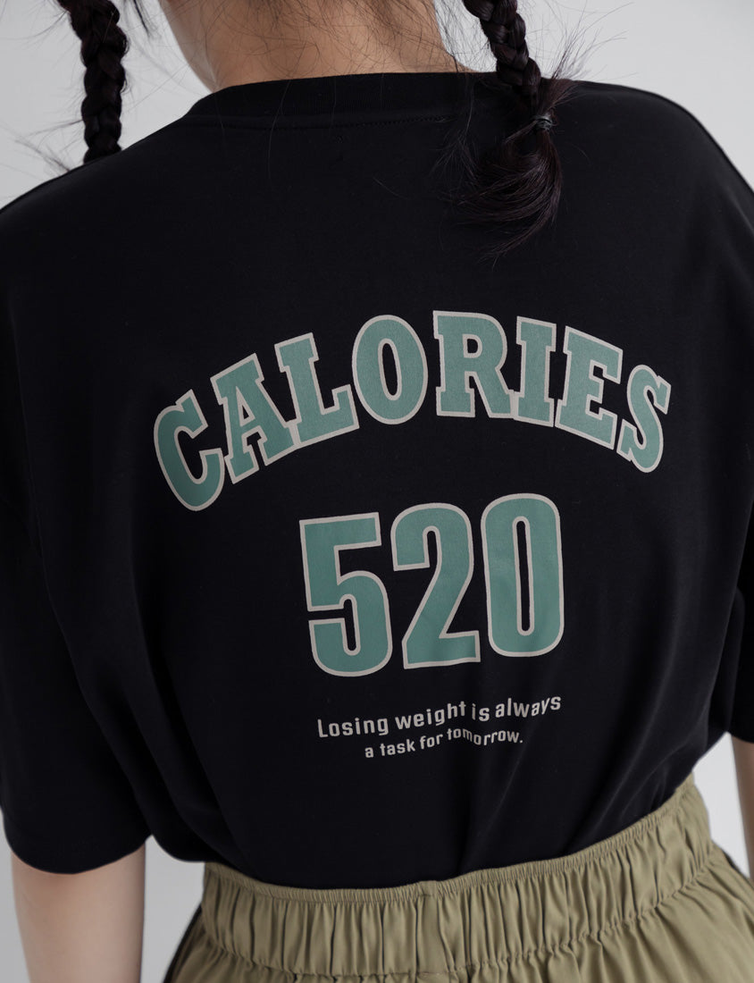 CALORIE 520 Oversized Plus Size Graphic Tee (Unisex)