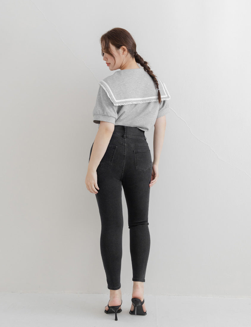 Tummy Flattering Plus Size Slimming Jeans