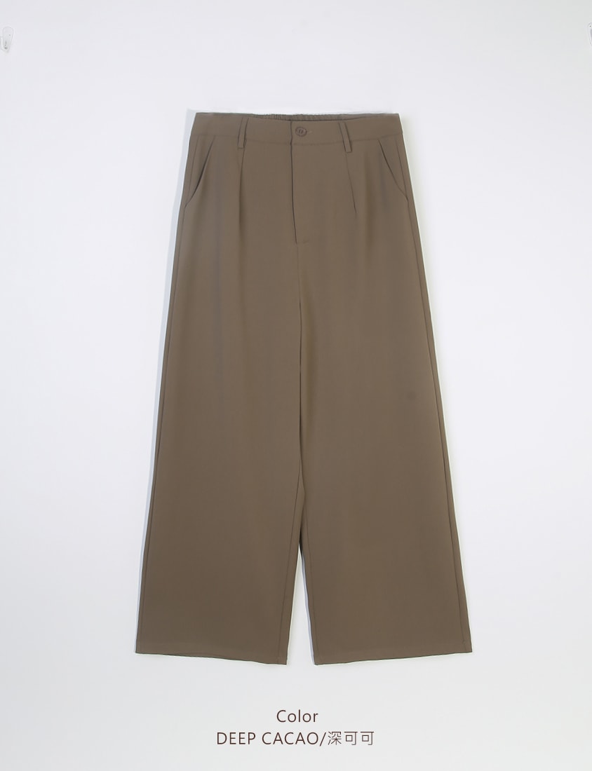 MISS. Pear-Shaped Friendly! Perfect Fit Wrinkle Resistant Straight Cut Trousers
