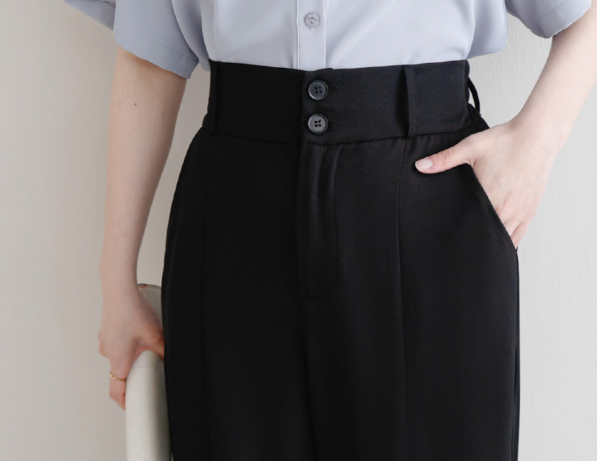 MISS. COOL PRO+ Lightweight Plus Size Tailored Pants