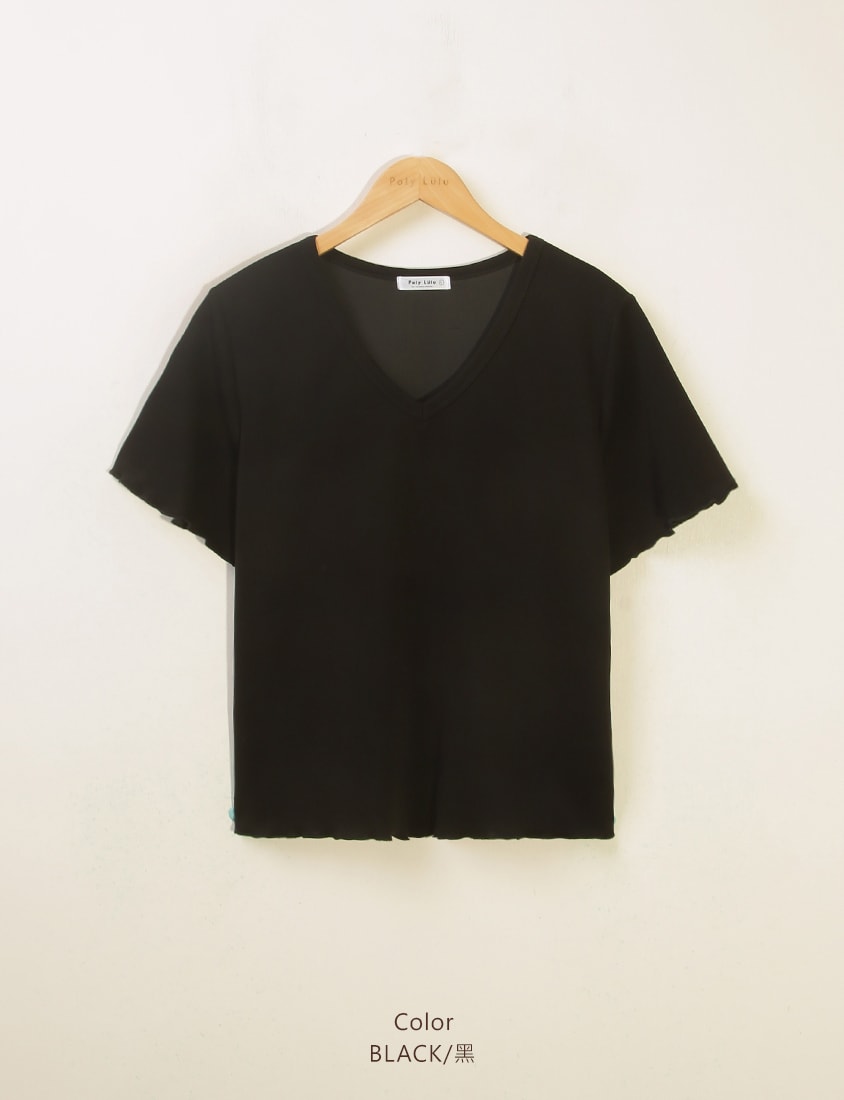 COOL PRO+ Space Cotton V-Neck Plus Size Tee