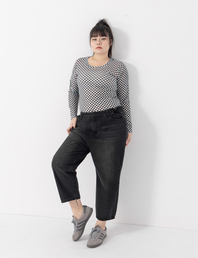 Standard Perfect Fit Plus Size Boyfriend Jeans