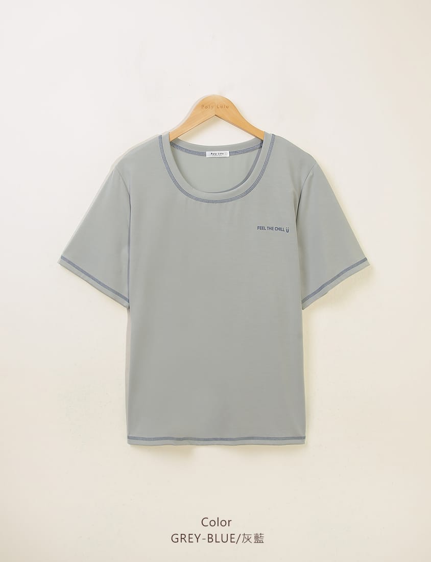 COOL PRO+ Color-Block Plus Size Print Tee