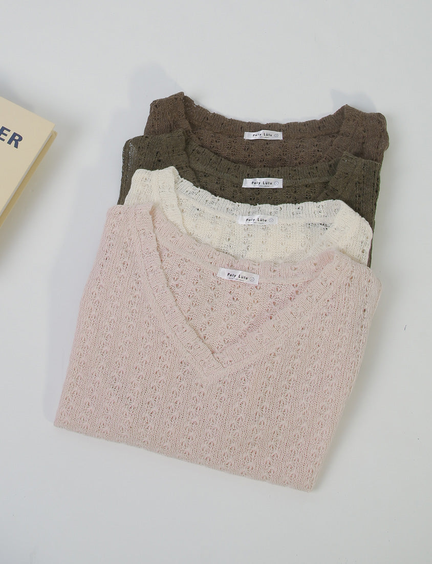 Layered Essential Crochet Tie Plus Size Vest