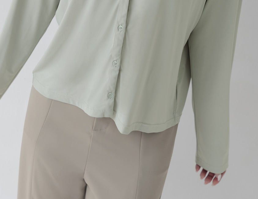 MISS. UV PRO+ Cooling Tech V-Neck Sun Protection Plus Size Jacket