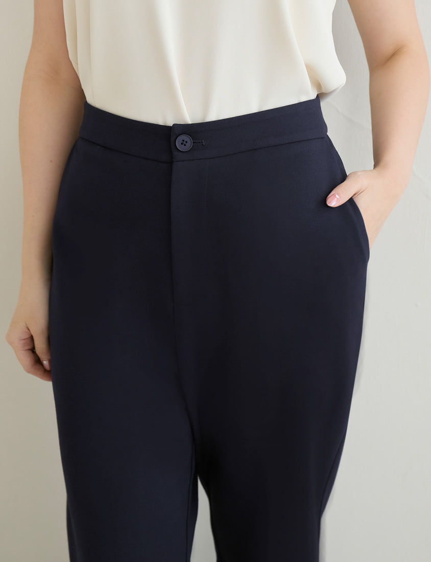 MISS. Easy Care Flared Plus Size Tailored Pants