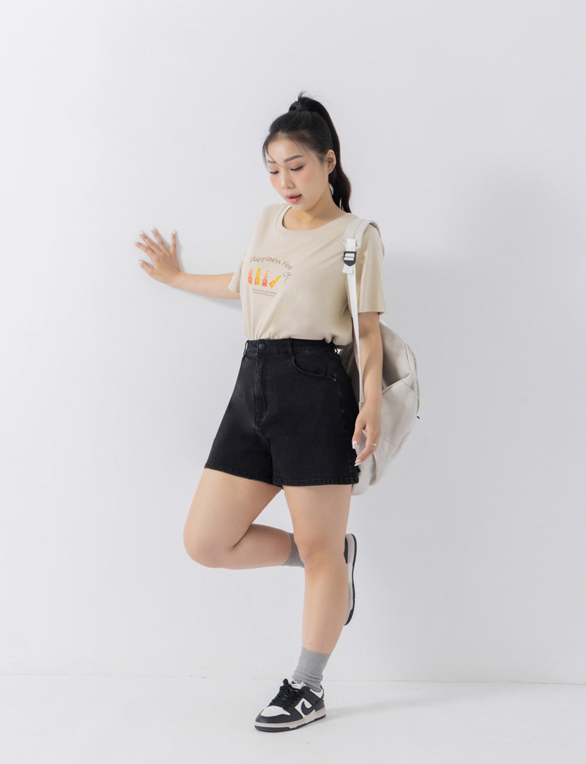 Retro Cola Gummy Plus Size Print Tee