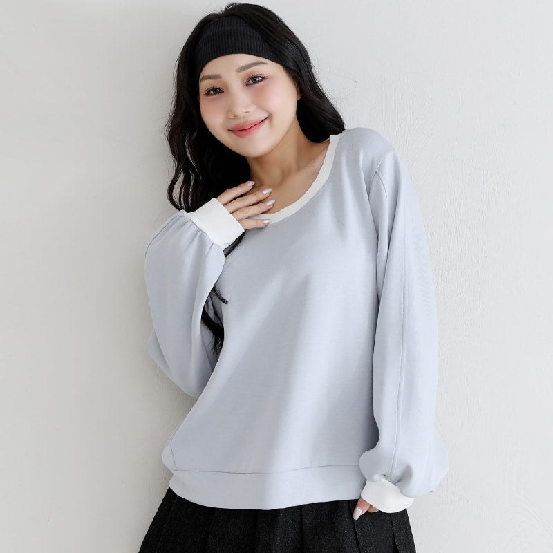 Cloud Cotton Multi-Color Plus Size Oversized Sweater