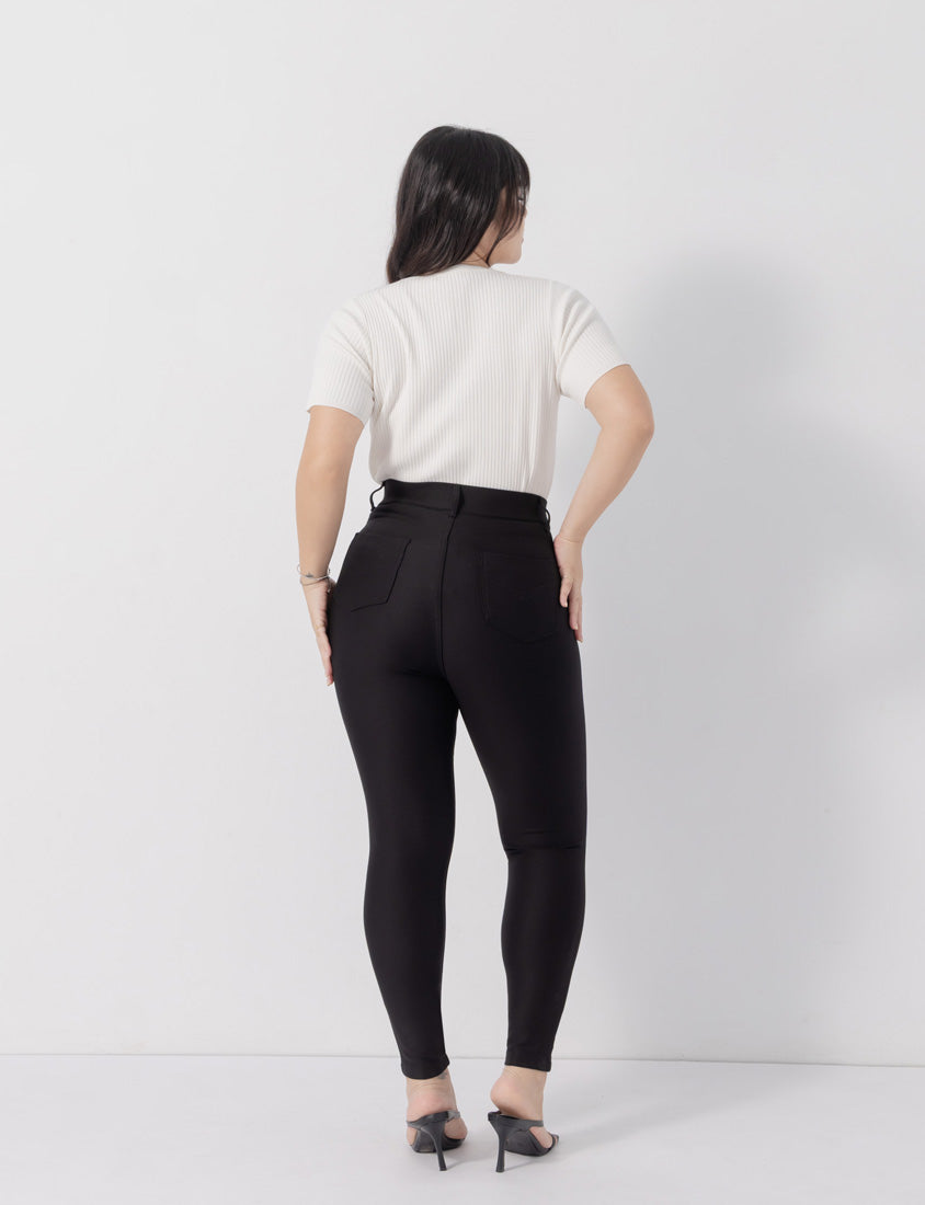 Perfect Proportion Anti-Pilling Plus Size Stretch Pants (Tall Length)