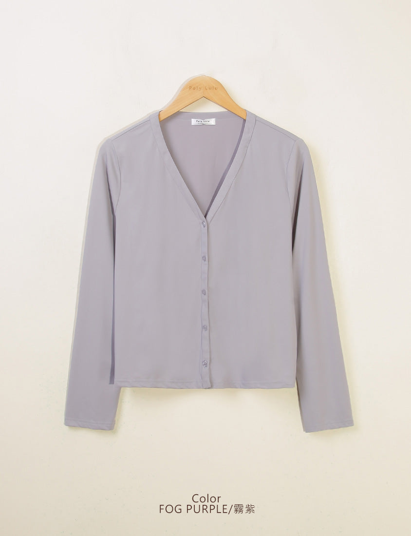 MISS. UV PRO+ Cooling Tech V-Neck Sun Protection Plus Size Jacket
