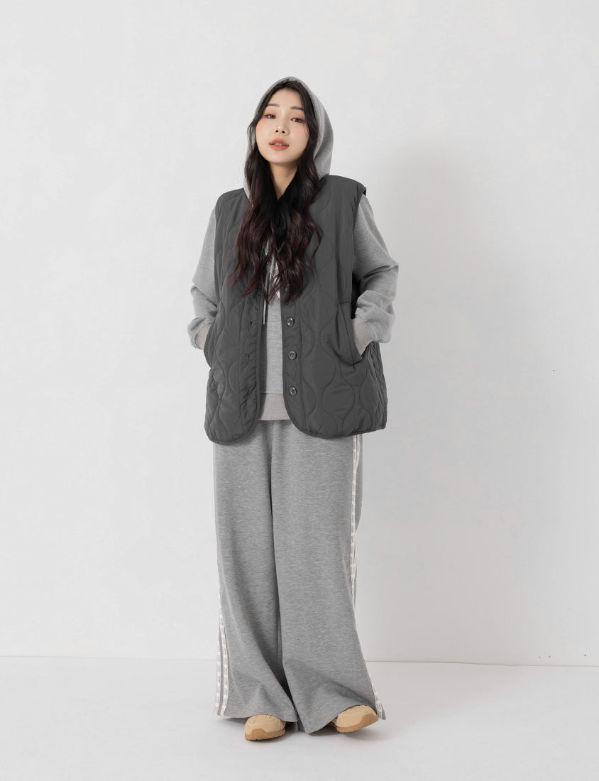 Japanese Style Water-Repellent 2-Way Padded Plus Size Coat