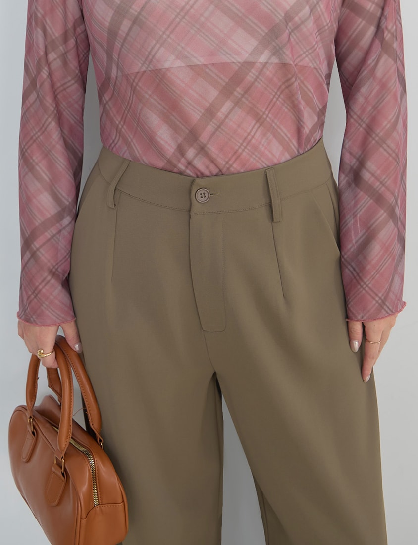 MISS. Standard Perfect Fit Wrinkle Resistant Straight Cut Trousers