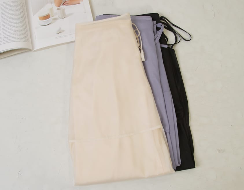 Fairy Two-Piece Sheer Plus Size Maxi Skirt (with Inner Skirt)
