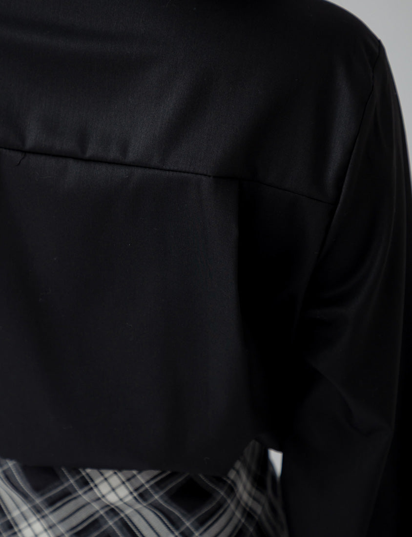 Multi-Color Drop Shoulder Plus Size Boyfriend Oversize Shirt (Unisex)