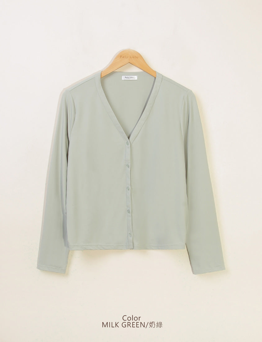 MISS. UV PRO+ Cooling Tech V-Neck Sun Protection Plus Size Jacket
