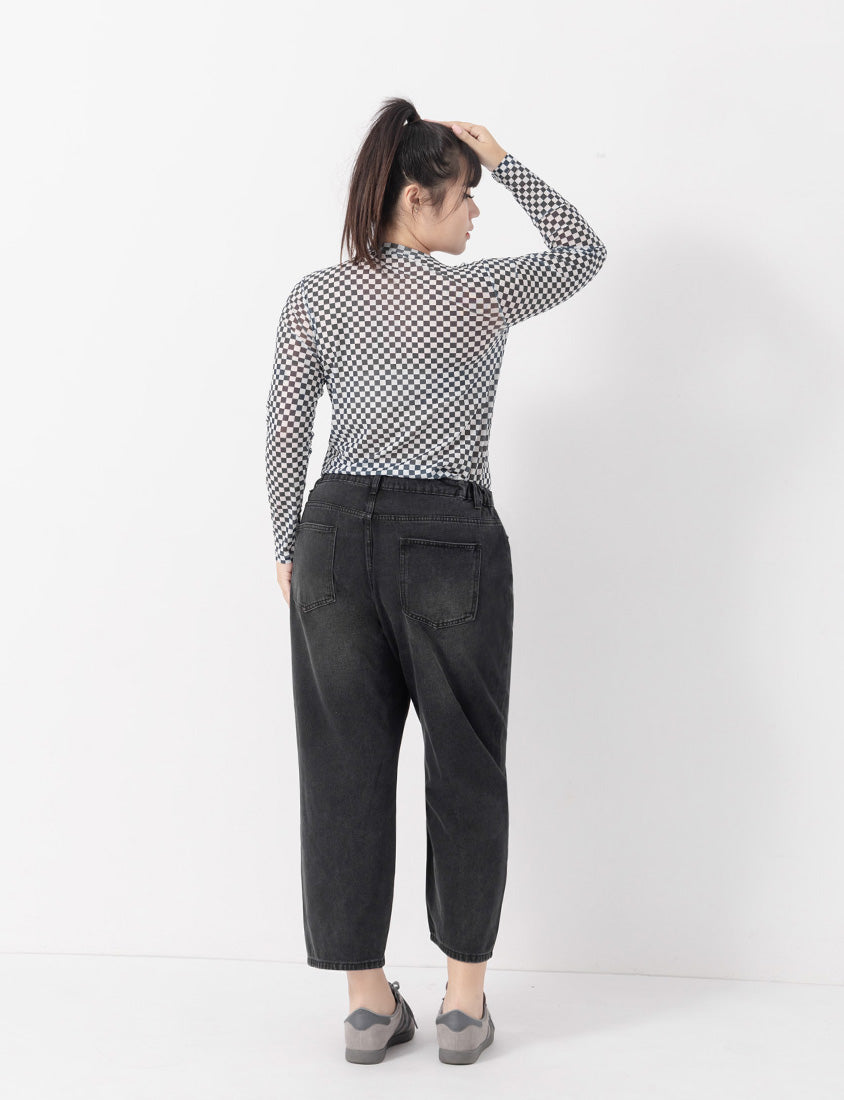 Standard Perfect Fit Plus Size Boyfriend Jeans