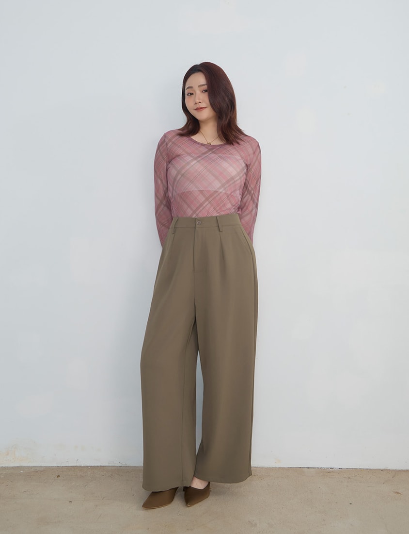 MISS. Standard Perfect Fit Wrinkle Resistant Straight Cut Trousers