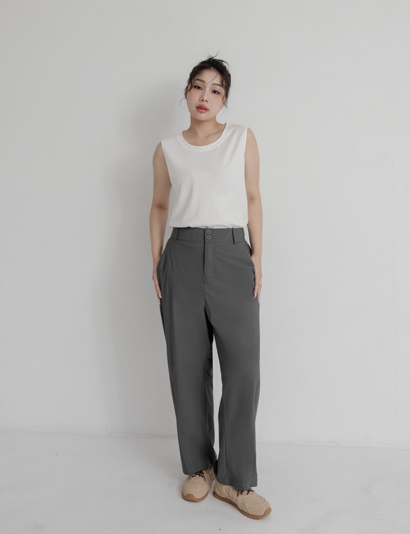 Everyday Basic Crewneck Plus Size Tank Top