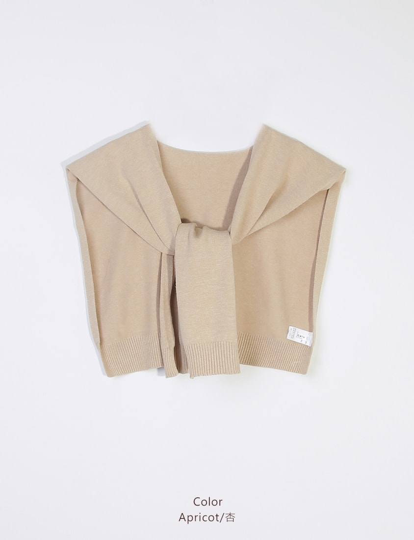 Versatile Multi-Color Knit Shawl