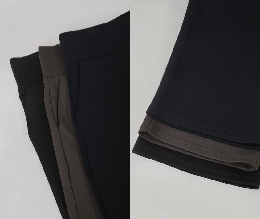MISS. Waist-Sculpting Slimming Plus Size Straight Tailored Pants