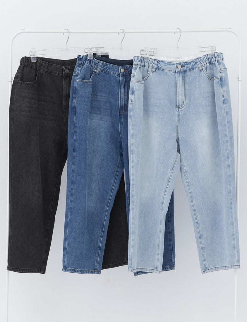 Standard Perfect Fit Plus Size Boyfriend Jeans