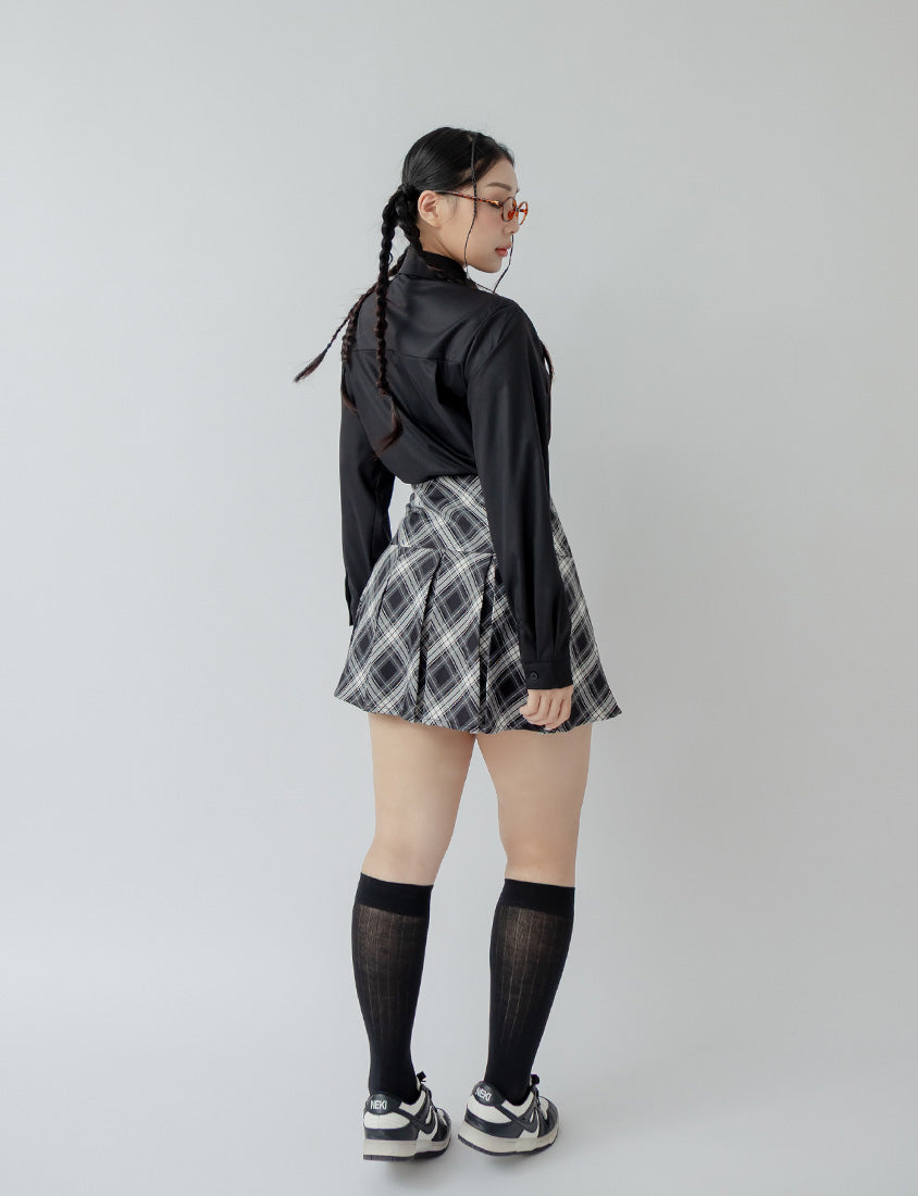 Multi-Color Drop Shoulder Plus Size Boyfriend Oversize Shirt (Unisex)