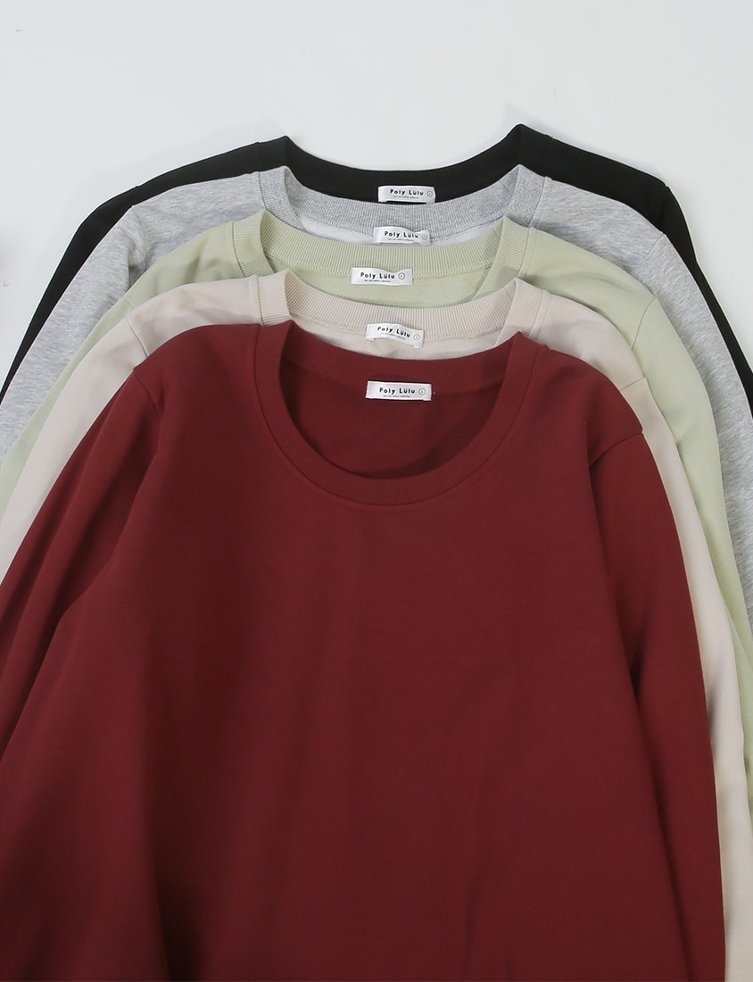 Oversized Cotton Slit Plus Size Sweatshirt (Unisex)