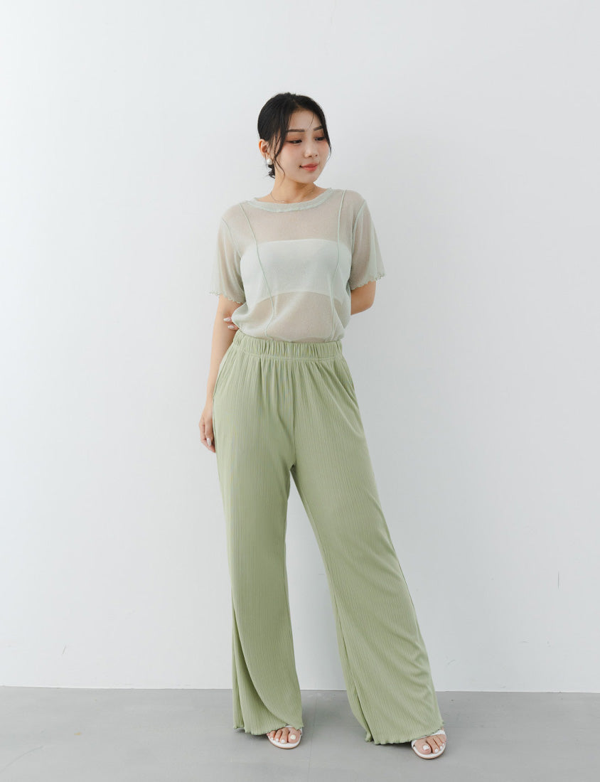 MISS. Ultra Stretch Ribbed Plus Size Slimming Pants